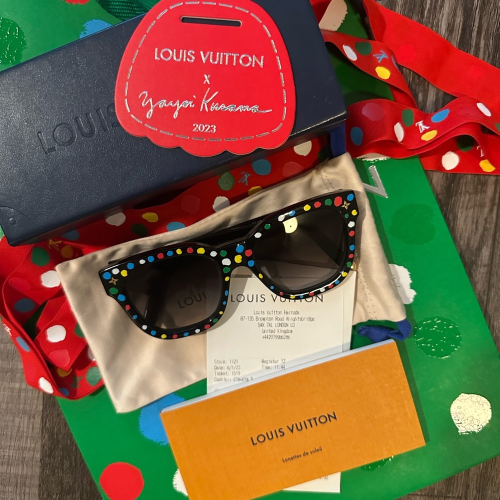 Louis Vuitton x Yayoi Kusama My Monogram Painted Sunglasses